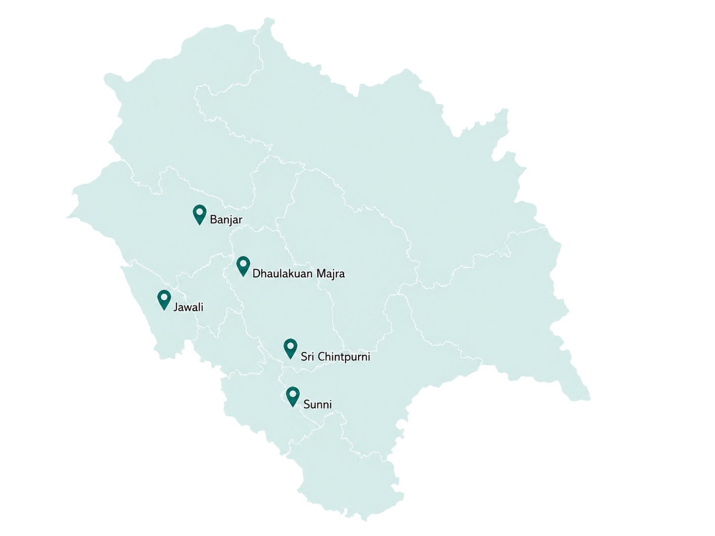 Uttar Pradesh Map Visual