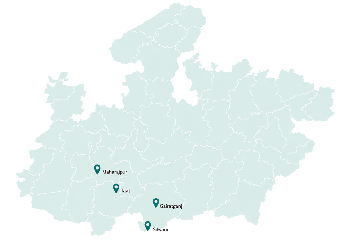 Uttar Pradesh Map Visual