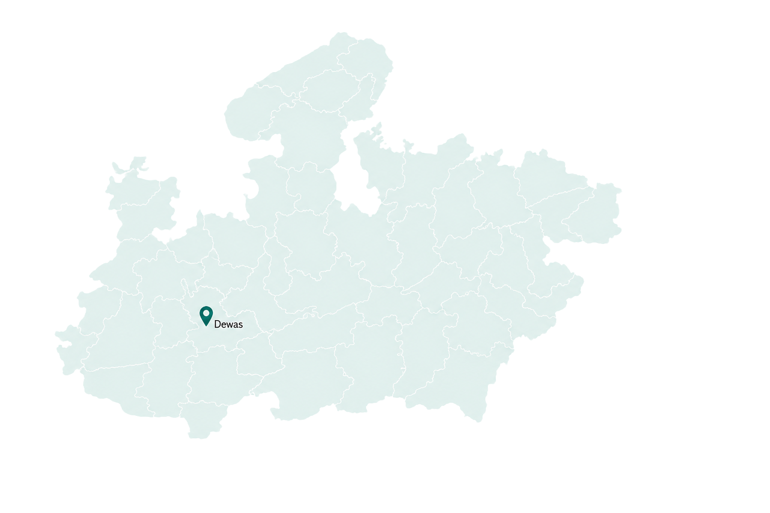 Uttar Pradesh Map Visual